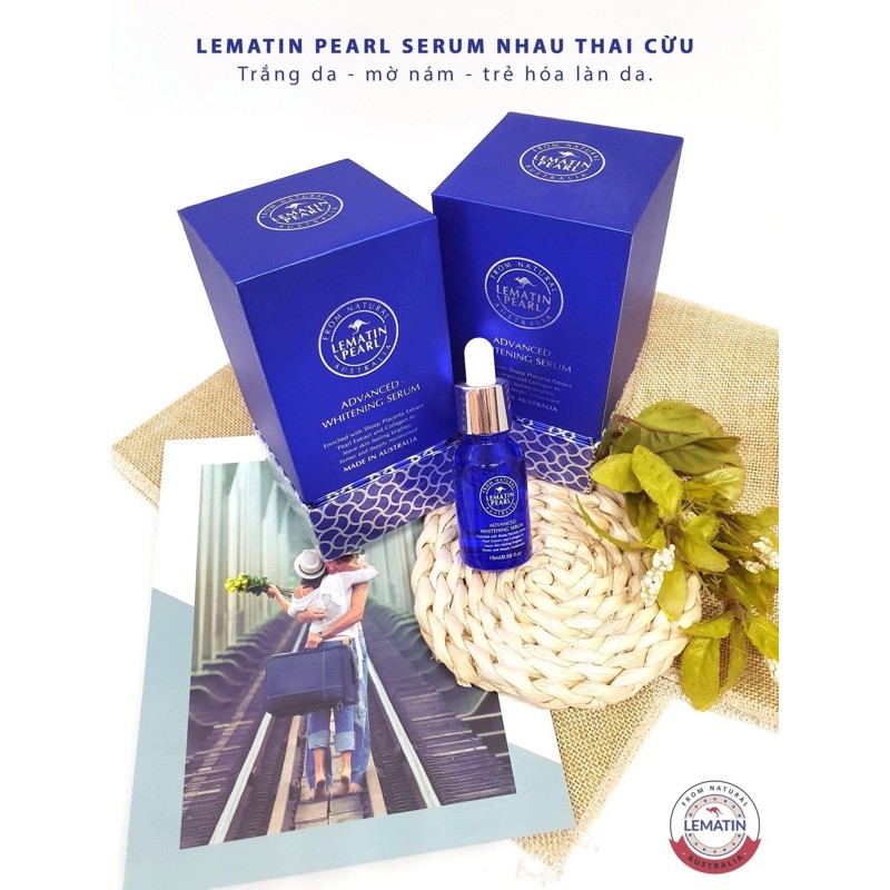 Serum Dưỡng Trắng Giảm Thâm Nám Lematin Pearl Serum