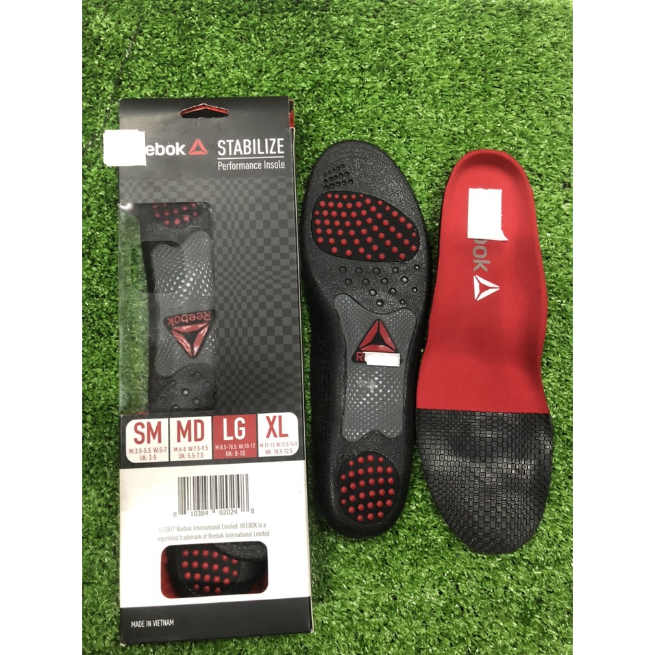 Lót giầy thể thao Reebok chống trơn