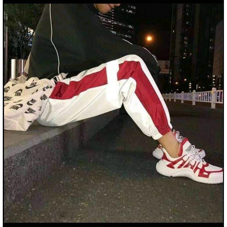 [Freeship] Quần dù phát sáng unisex thời trang năng động trẻ trung TP210
