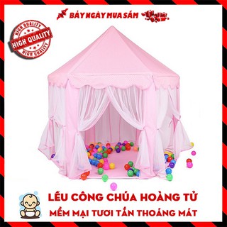 Nhà lều công chúa, hoàng tử, hình lục giác hàn quốc cao cấp cho bé yêu. loại 1 chắc chắn, bền đẹp, bảo hành 1 năm