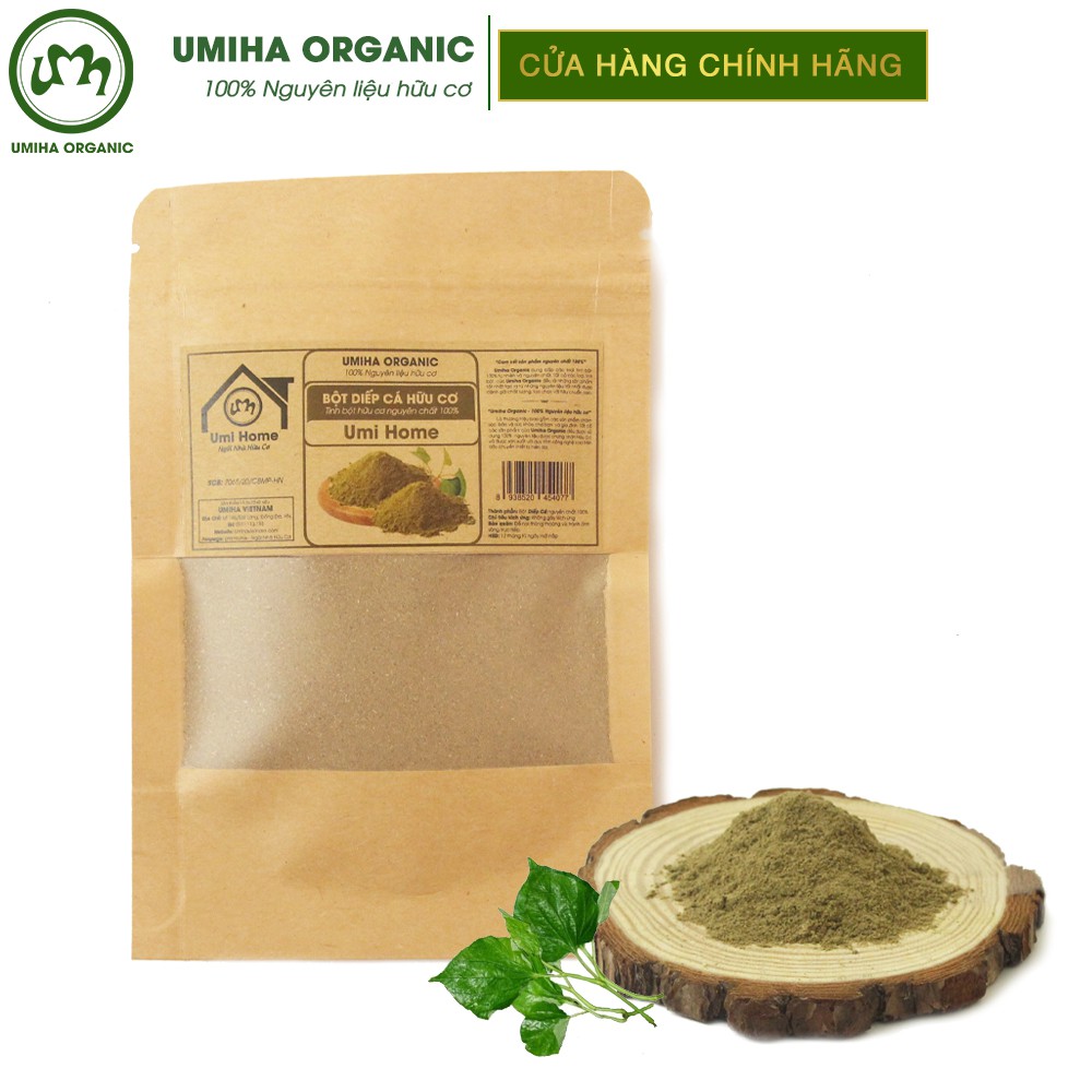 [Mã FMCGMALL -8% đơn 250K] Bột Diếp Cá nguyên chất UMIHA 40G - Dùng cho đắp mặt dưỡng trắng da loại bỏ mụn hiệu quả | BigBuy360 - bigbuy360.vn