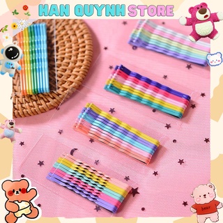 Set 10 chiếc ghim tóc nhiều màu CỰC XINH .