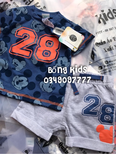 Bộ Hè Bé Trai Mickey Số 28