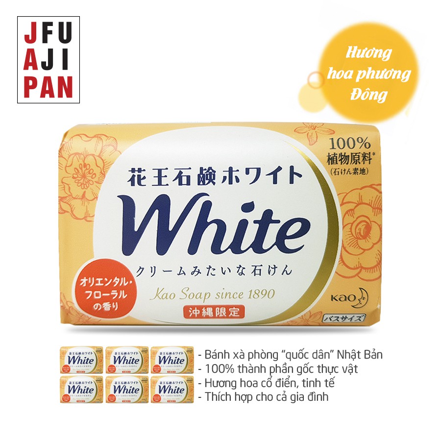 Xà phòng tắm KAO white Nhật Bản 130g