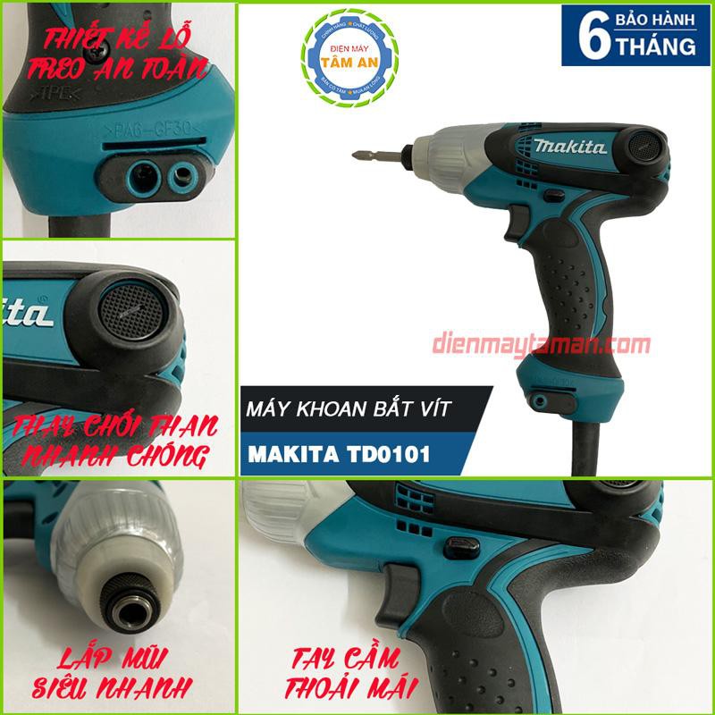 Máy bắt vít chuyên dụng Makita TD0101