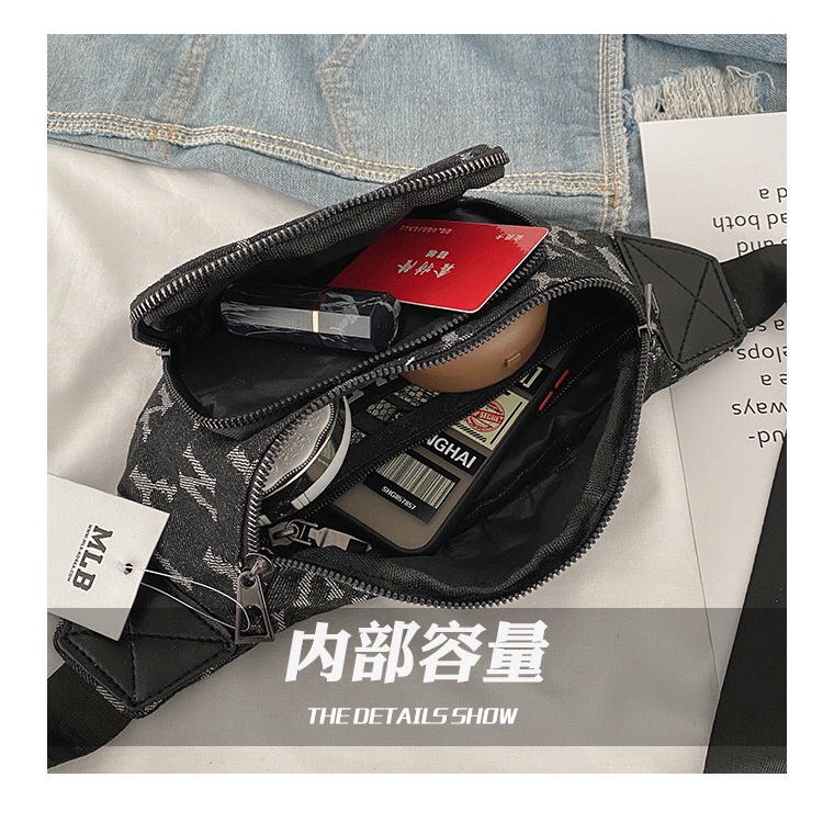 Set túi bao tử thêu chữ