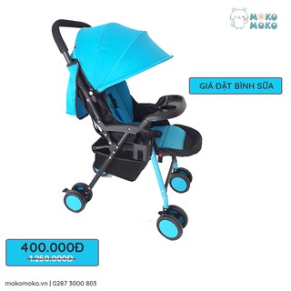 Xe đẩy em bé một chiều 3 tư thế Mimosa màu Blue