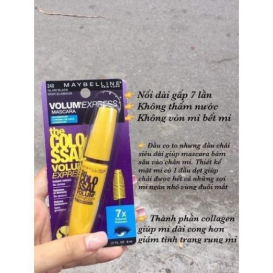 CHÍNH HÃNG -  CHUỐT MI MAYBELINE VÀNG | BigBuy360 - bigbuy360.vn