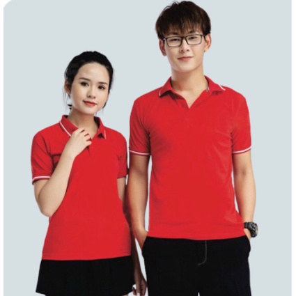 Áo polo có cổ nam nữ, chất liệu cá sấu mè mát mẻ đủ size nhiều màu