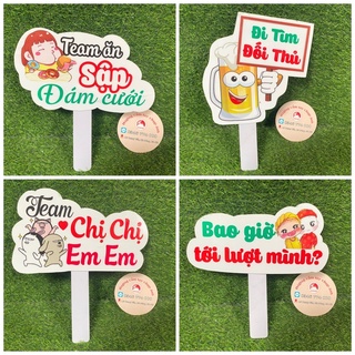 ( Free ship) Hagtag Chụp Ảnh Checkin Đám Cưới, Cô Dâu, Ăn Hỏi,