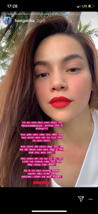 SON THỎI LOVE MOI HỒ NGỌC HÀ💄💄💄