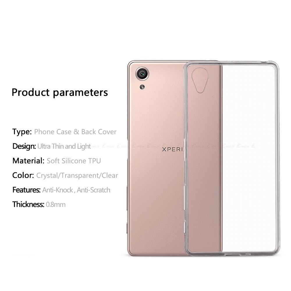 Ốp Điện Thoại Silicon Tpu Trong Suốt Cho Sony Xperia 1 5 10 Ii Xz3 Xz2 Xz1 Xz L1 L2 L3 Z5 Z4 Z3 X Compact Xa Xa1 Xa2 Plus Ultra