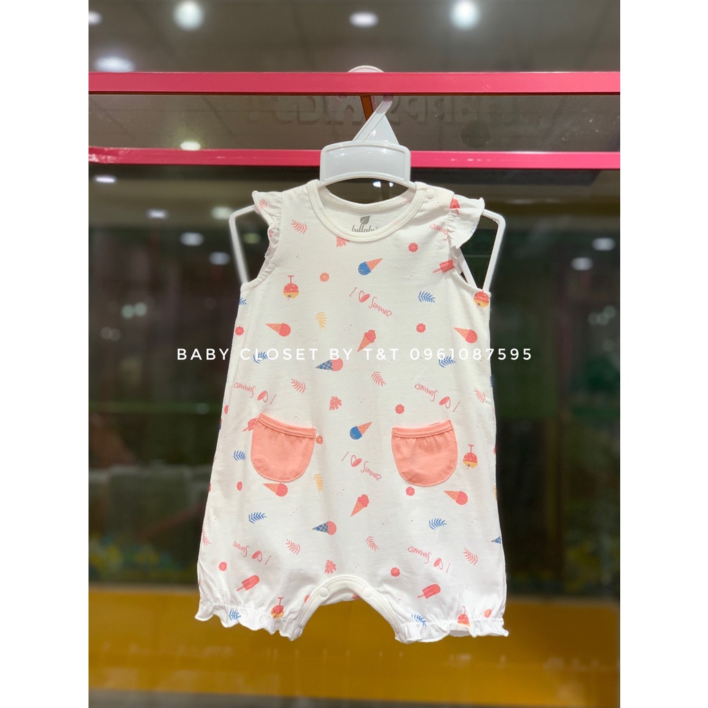 Body liền quần cộc, romper cho bé Lullaby