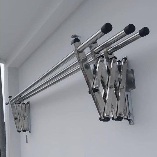 Giàn Phơi Gắn Tường INOX Nhập Khẩu