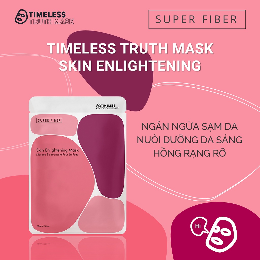 Mặt nạ siêu sợi Peptides căng mướt da Timeless Truth Mask (1 Tấm x 30ml)