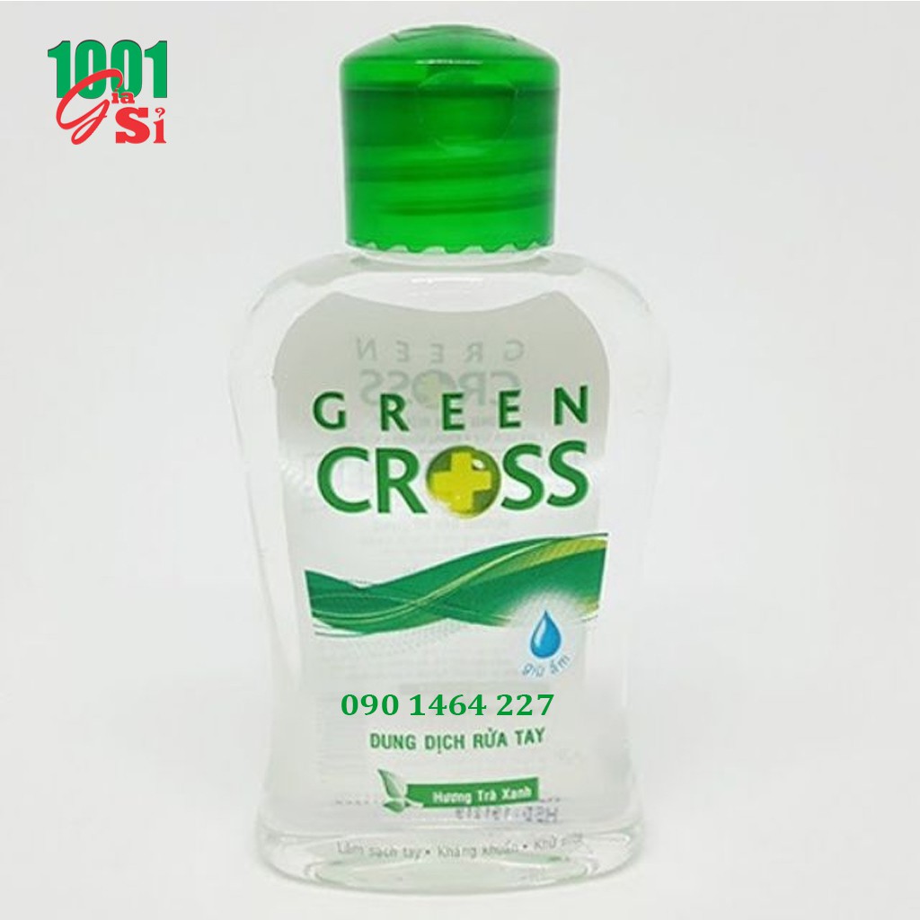 Dung dịch rửa tay  KHÁNG KHUẨN Green Cross 100ml