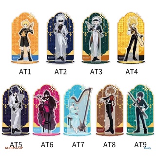 Mô hình nhân vật nữ anime aotu world đứng bằng acrylic thời trang để bàn trang trí