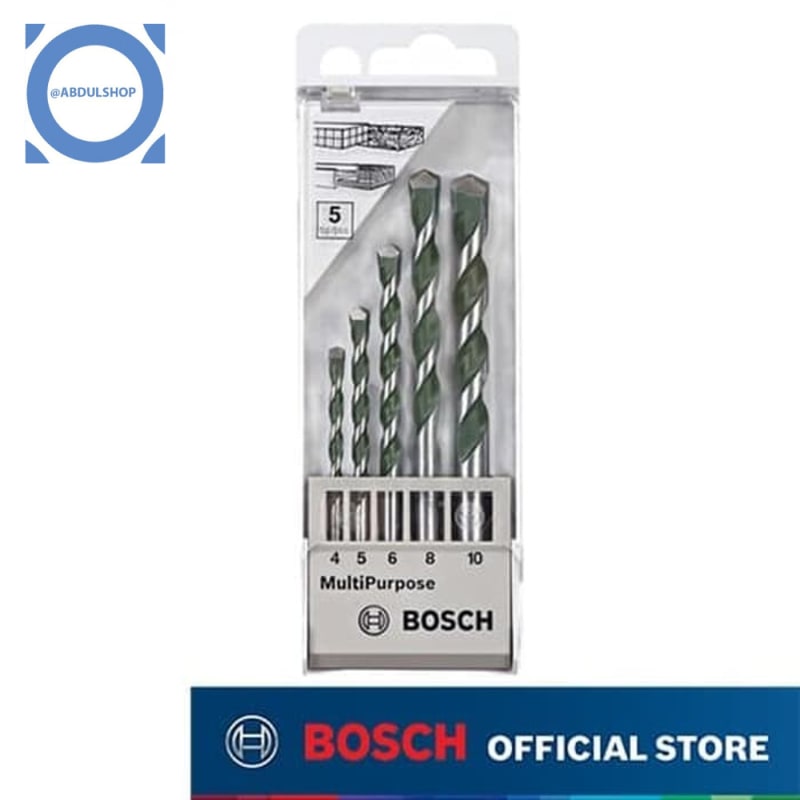 Bosch Bộ 5 Mũi Khoan Đa Năng Cyl-4