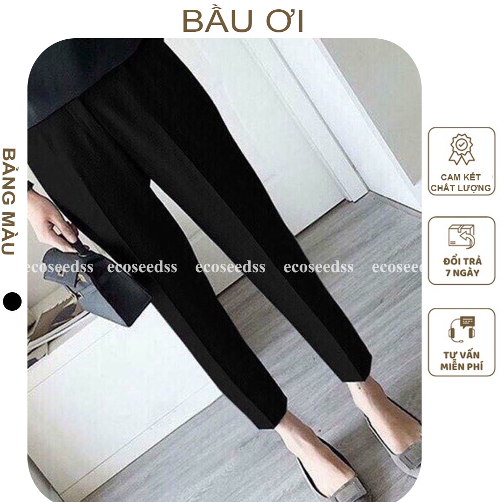 [BAU OI Q04] QUẦN BẦU BAGGY CÔNG SỞ CHẤT ĐẸP CHO MẸ BẦU - QUẦN BẦU THỜI TRANG HÀN QUỐC THIẾT KẾ CAO CẤP