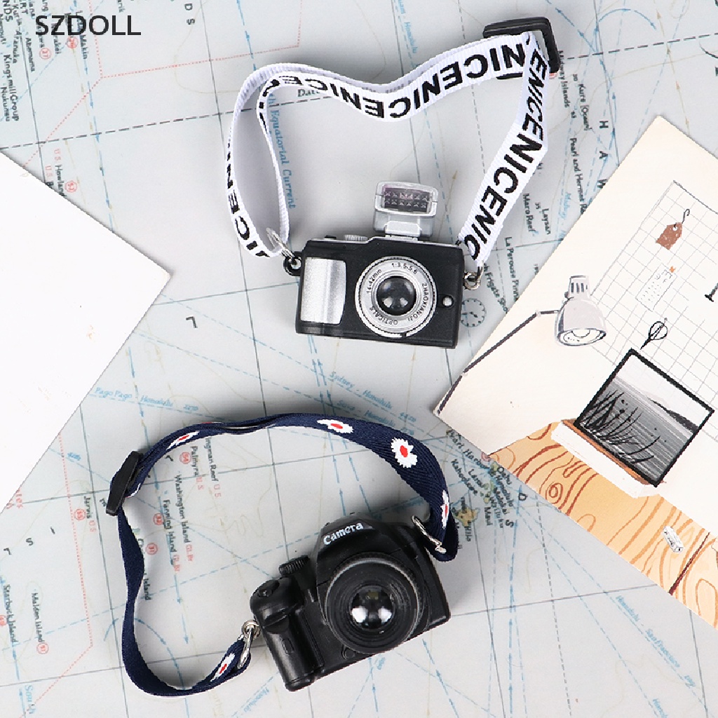 Máy Ảnh Đồ Chơi Mini Trang Trí Nhà Búp Bê