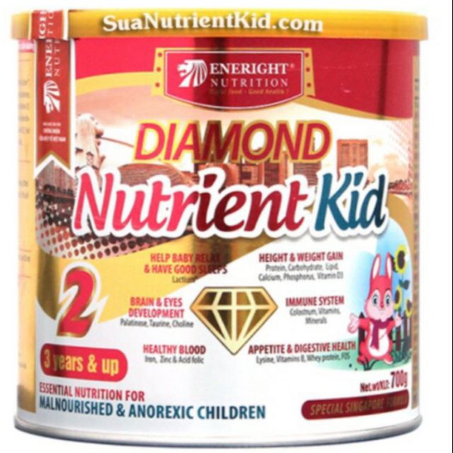 Sữa diamond Nutrient 2 700g ( date tháng 8 /2021 mới nhất )