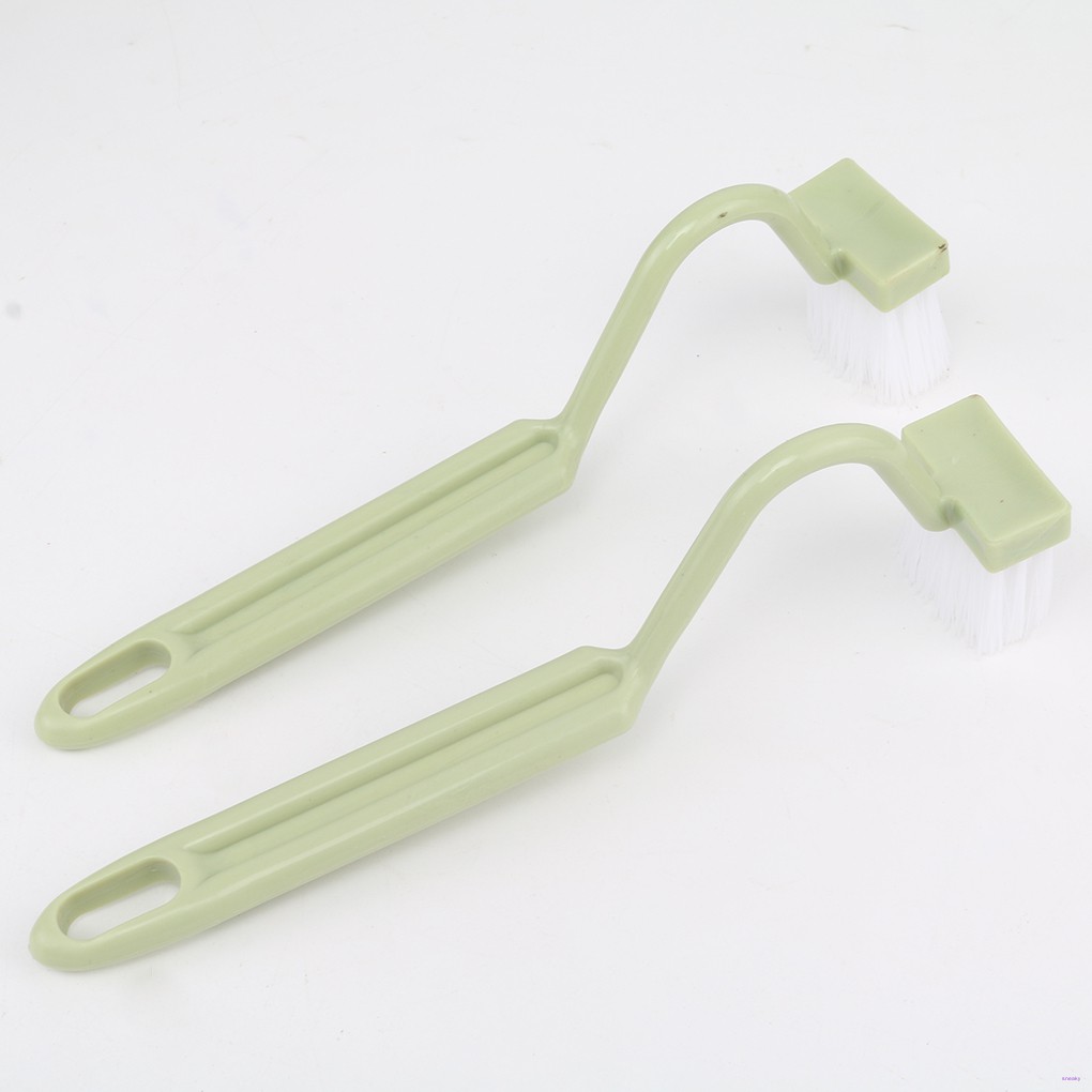 Set 2 Bàn Chải Vệ Sinh Toilet Hình Chữ S