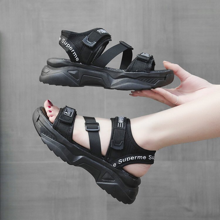 Sandal nữ đế viền chữ Speme độn đế cao 5 cm quai hậu sau phong cách ulzzang trẻ trung đi học đi chơi đi làm đều được