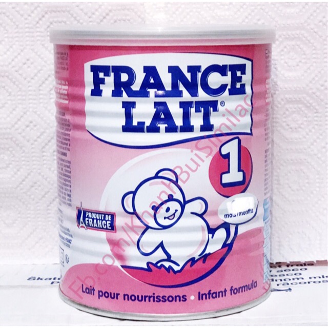 Sữa bột France Lait 1 & 2 400g - 900g