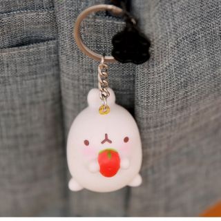 Móc khóa thỏ Molang trắng dễ thương