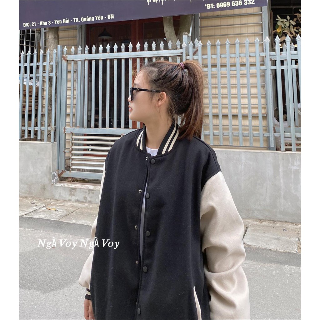 ÁO KHOÁC BOMBER TRẦN PHAO SIÊU ẤM