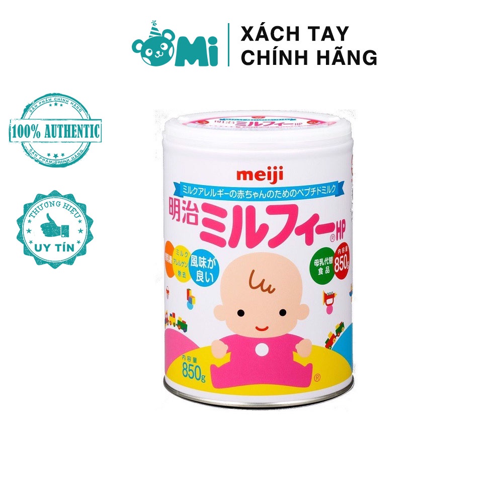 Sữa Meiji HP lon dành cho trẻ dễ bị dị ứng đạm sữa bò 850g