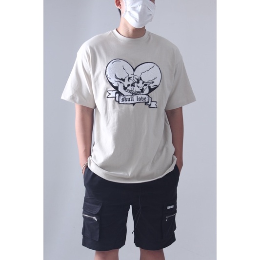 Áo thun Skull Love Emdroidery Tshirt