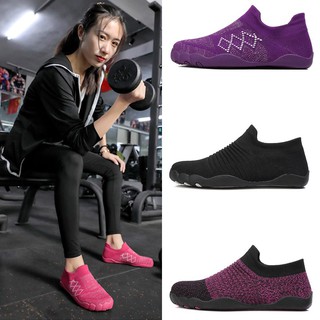 Giày năm ngón của phụ nữ giày chạy bộ tại nhà giày yoga của phụ nữ giày tập gym giày thể thao ngồi xổm cứng kéo mềm đáy