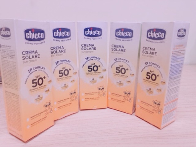 Kem chống nắng dùng cho trẻ em 0M+ SPF 50+ Chicco