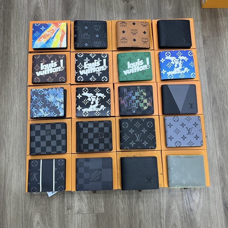 Ví Nam full box hàng siêu đẹp - Ví Da Nam kèm hộp