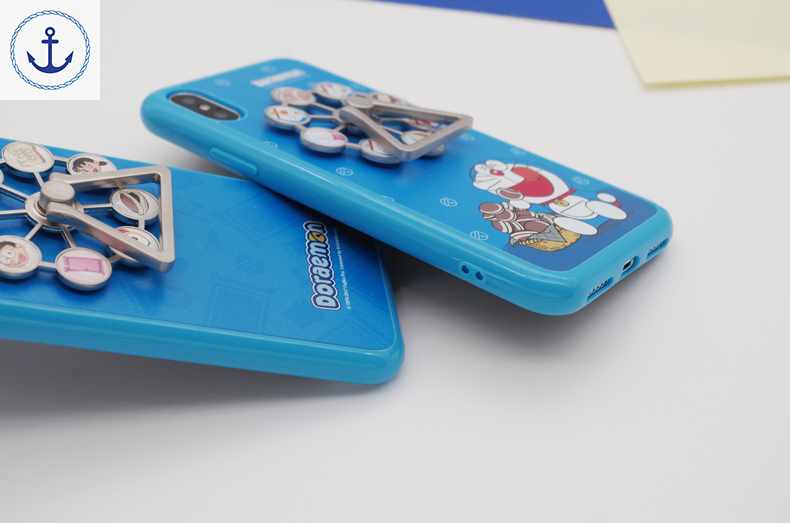 Ốp Điện Thoại In Hình Doraemon Đáng Yêu Cho Iphone X Ixr / 8plus 7