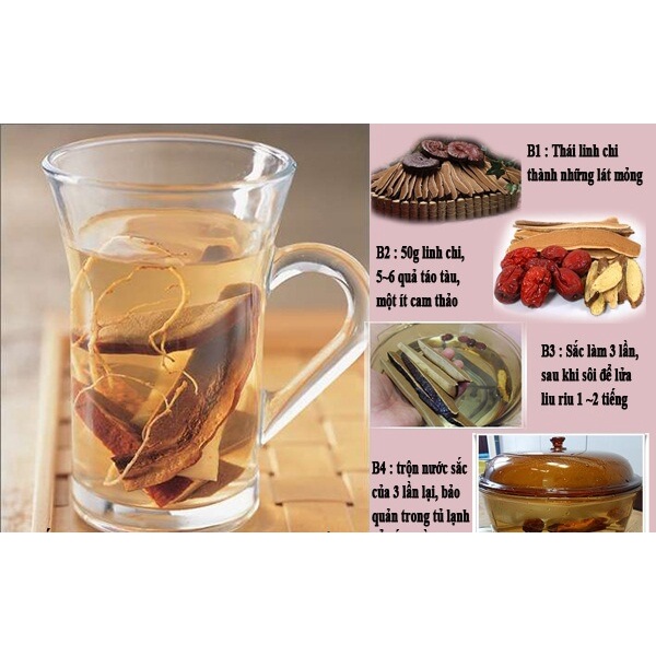[LOẠI 1] Nấm Linh chi đỏ thượng hạng dạng túi - Bồi bổ sức khỏe, tăng sức đề kháng chống lão hóa - Hàng loại I
