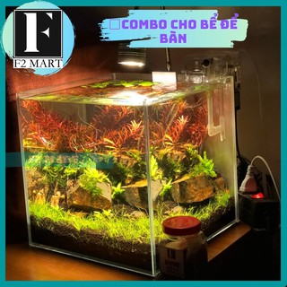ComBo Sản Phẩm cho bể cá Mini, bể Cubic 25, bể cá để bàn