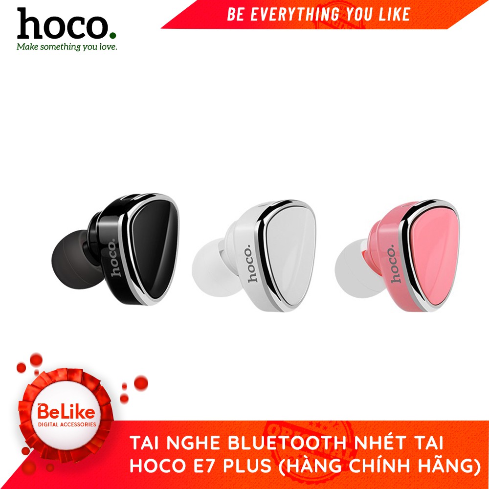 Tai nghe bluetooth mini Hoco E7 Plus La joie V4.2 - Hãng phân phối chính thức