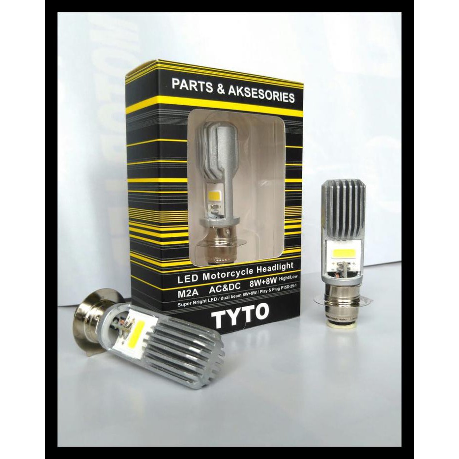 Đèn Led H6 Vario Beat Mio Jupiter M2A Ac / Dc Code 2 Chuyên Dụng Cho Xe Mô Tô