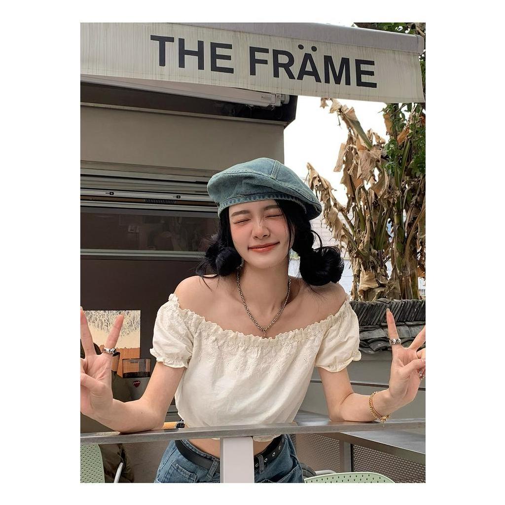 Mũ Beret Phong Cách Cao Bồi Mùa Xuân Mới Dễ Phối Đồ Cho Nữ