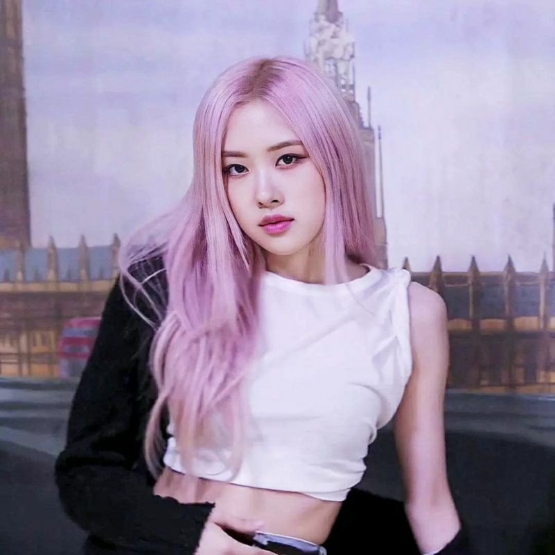 Set áo len xám, croptop và short jeans giống Lisa, Rosé và Jisoo BLACKPINK