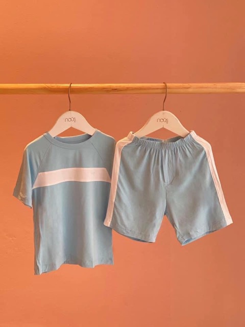 Nous 2020 bộ cộc tay bé trai bé gái size 2Y đến 5Y mẫu 2020