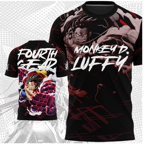 JERSI DRY FIT ANIME ONE PIECE - LUFFY - FOURTH GEAR