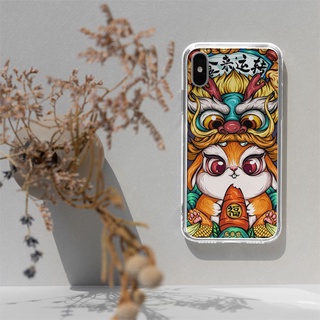 Ốp iphone chống bẩn mèo tứ quý Ốp may mắn Iphone 7/8/8Plus/X/Xs/Xs Max/11/11 Promax/12/12 Promax LCATPOD063