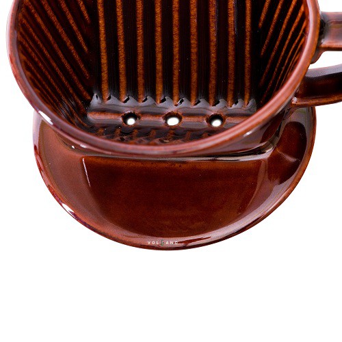 Phểu drip hình quạy 3 lổ Kalita chính hãng