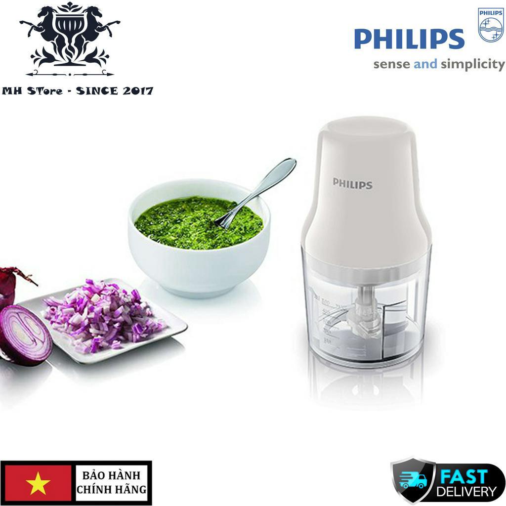Máy xay thịt rau hạt khô Philips HR1393 White