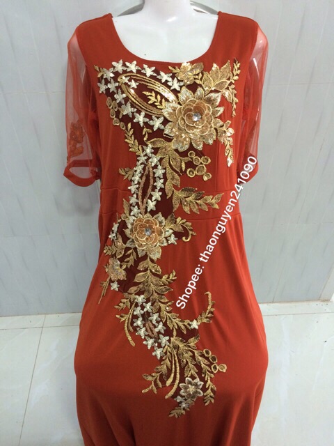 Đầm dạ hội lửng trung niên mẫu T23