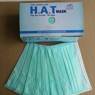Khẩu trang y tế 4 lớp kháng khuẩn HAT
