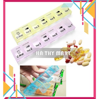 Hộp chia thuốc theo tuần 7 ngày Hofaco HPG198